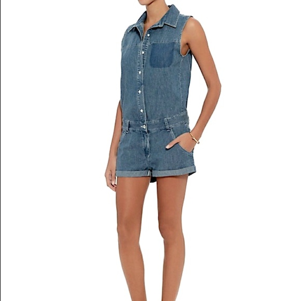 Rag and Bone Denim Romper